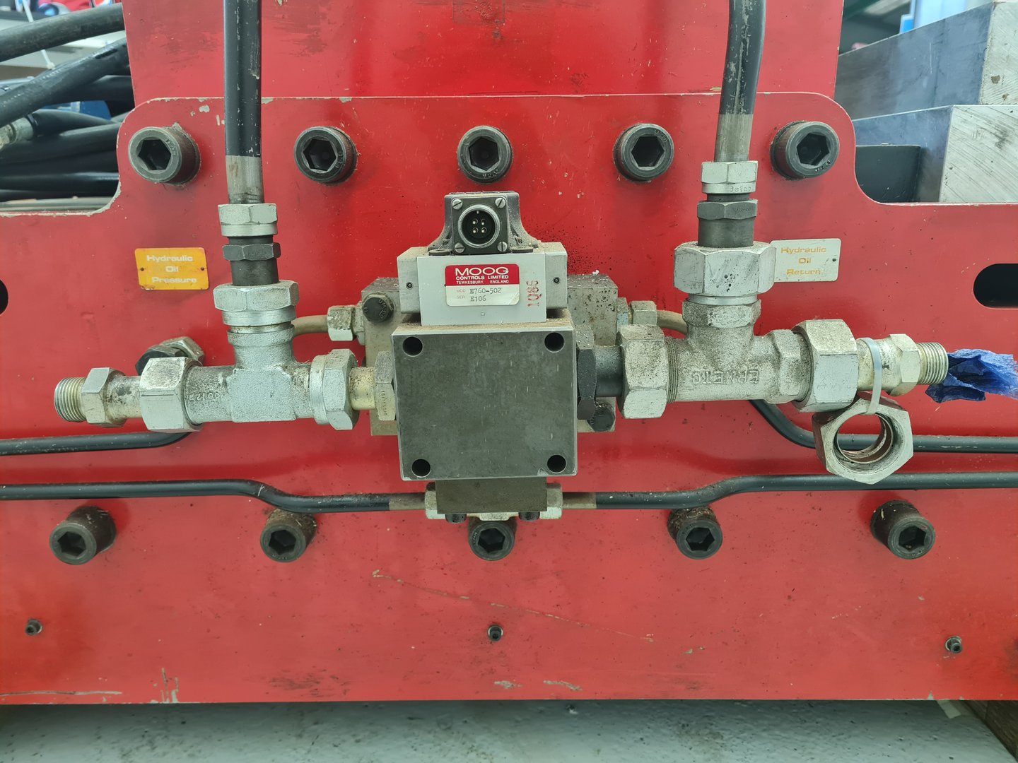 Image of R.D.P.- Howden Hydraulic Press & Pump System