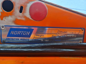 Thumbnail image of Norton Clipper Major EDW 3 Masonry Saw