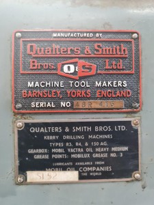 Thumbnail image of Qualters & Smith Kerry Type R4 Pillar Drilling Machine