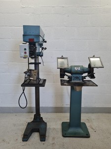 Thumbnail image of Meddings MF4/3 Pillar Drill & Arboga Maskiner EP 308 Grinder Spares/Repairs