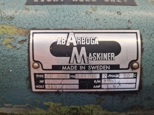 Thumbnail image of Meddings MF4/3 Pillar Drill & Arboga Maskiner EP 308 Grinder Spares/Repairs