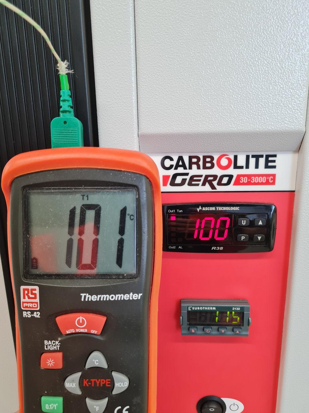 Image of Carbolite Gero LHT 6/120 + R38 Controller Furnace Lab