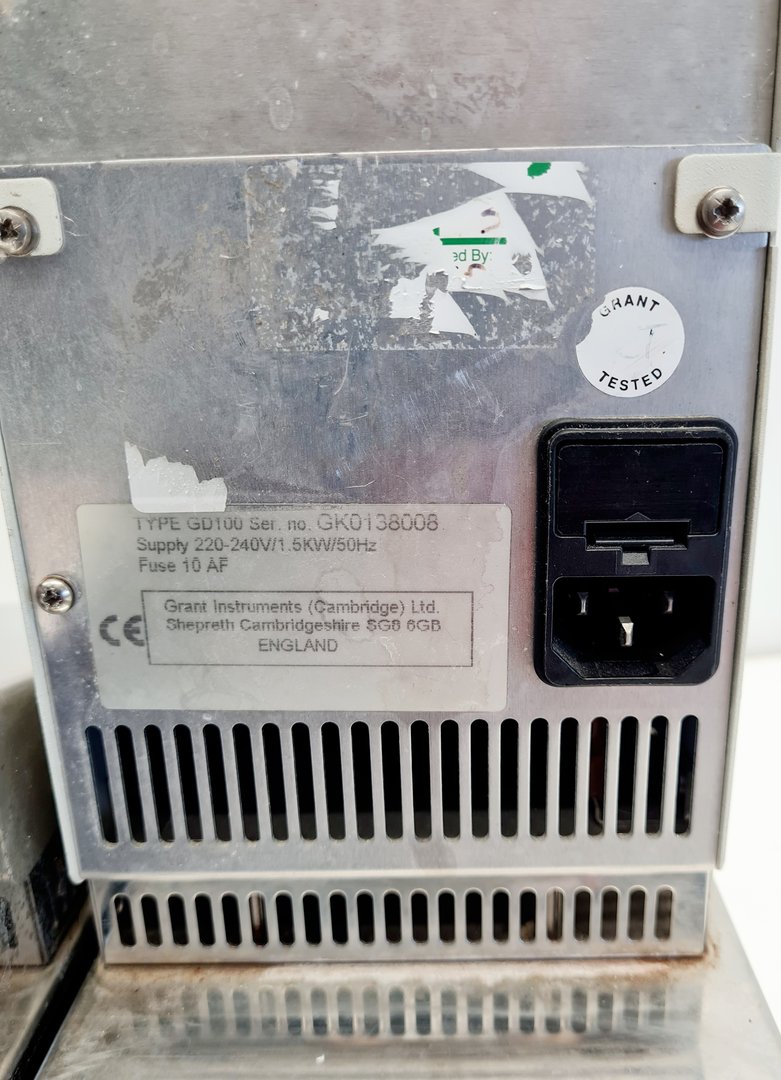 Image of Grant 38L Stirred Water Bath with GD100 Heater GD100–S38 Lab