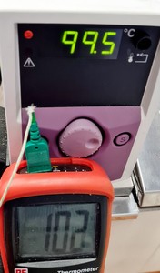 Thumbnail image of Grant 38L Water Bath with GD120 Stirrer Heater GD120–S38 Lab