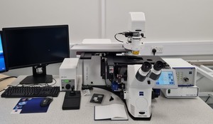 Thumbnail image of Zeiss Observer.Z1 Inverted Fluorescence Motorised Microscope