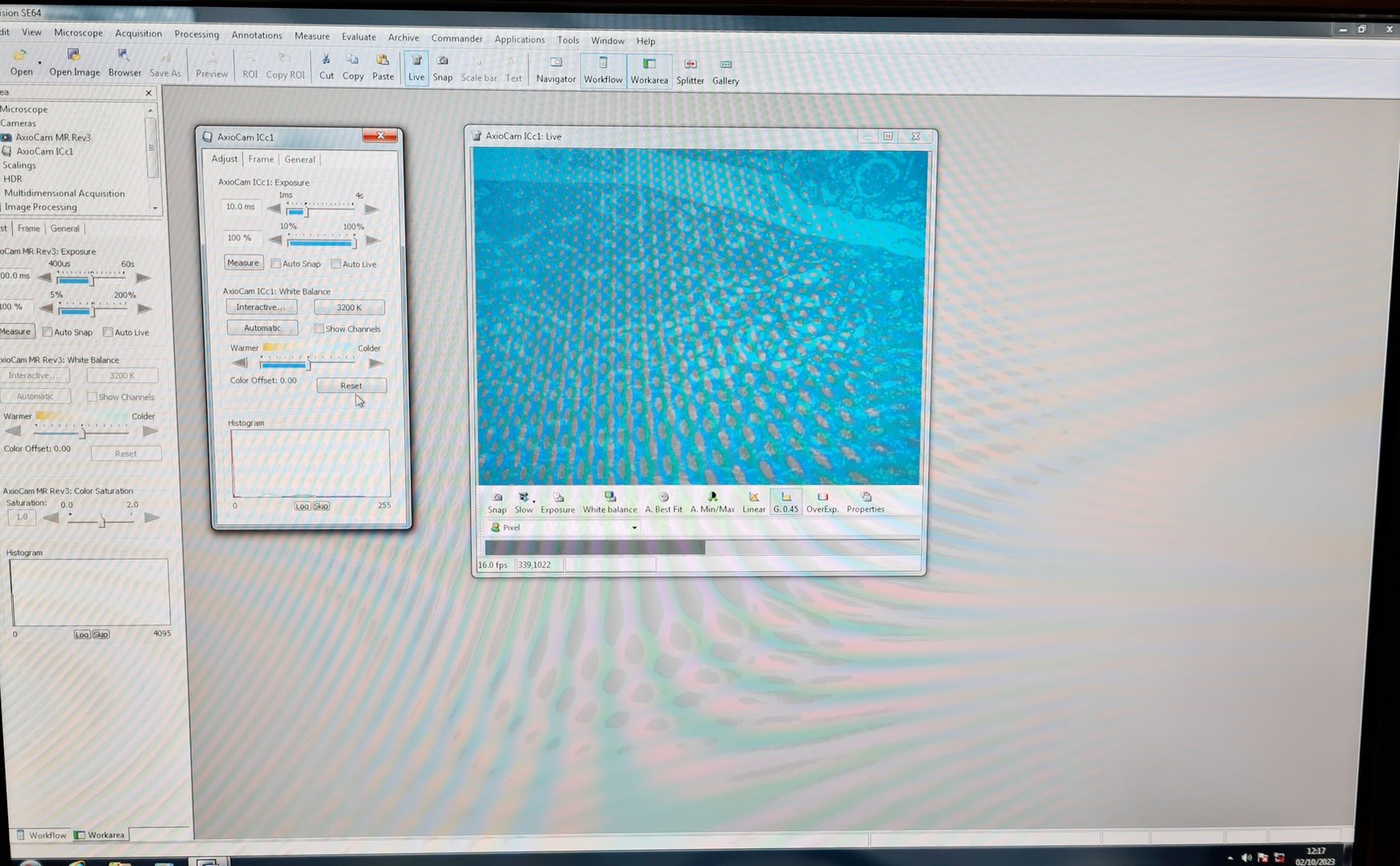 Image of Zeiss Observer.Z1 Inverted Fluorescence Motorised Microscope