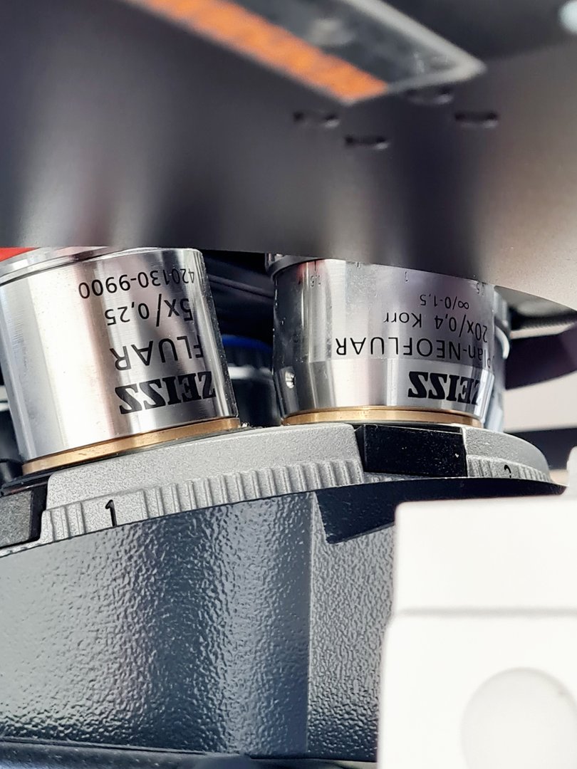 Image of Zeiss Observer.Z1 Inverted Fluorescence Motorised Microscope