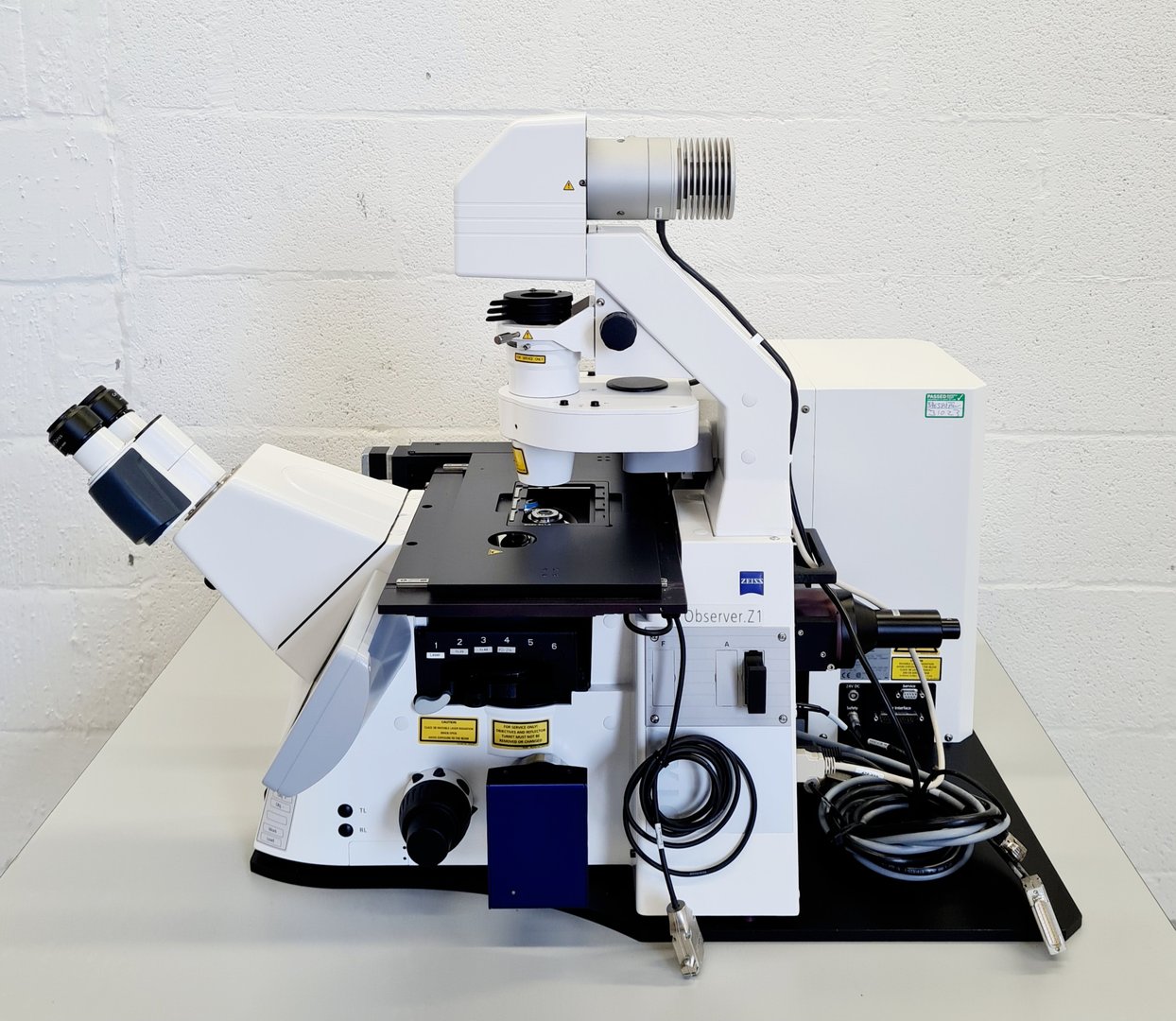 Image of Zeiss Observer.Z1 Inverted Fluorescence Motorised Microscope