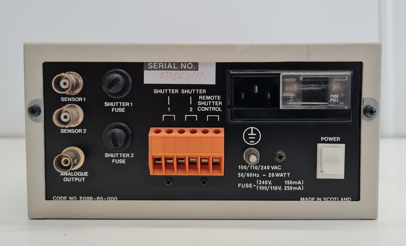 Image of Edwards FTM5 Film Thickness Monitor Lab Spares/Repairs