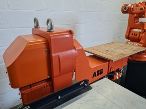 Thumbnail image of ABB Type IRBP M2400 & ABB IRB 140 M2004 Industrial Robots with ABB IRC5 M2004