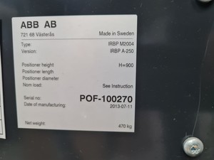 Thumbnail image of ABB Type IRBP M2400 & ABB IRB 140 M2004 Industrial Robots with ABB IRC5 M2004