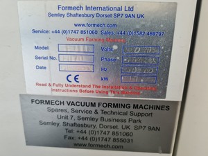 Thumbnail image of Formech FM1 Vacuum Former