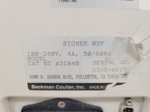 Thumbnail image of Beckman Coulter Biomek NXp Liquid Handling Robot Lab