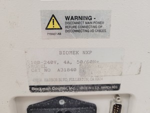 Thumbnail image of Beckman Coulter Biomek NXp Laboratory Automation Workstation Spares/Repairs