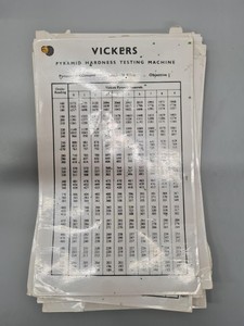 Thumbnail image of Vickers Hardness Tester Armstrong Pedestal Type Lab