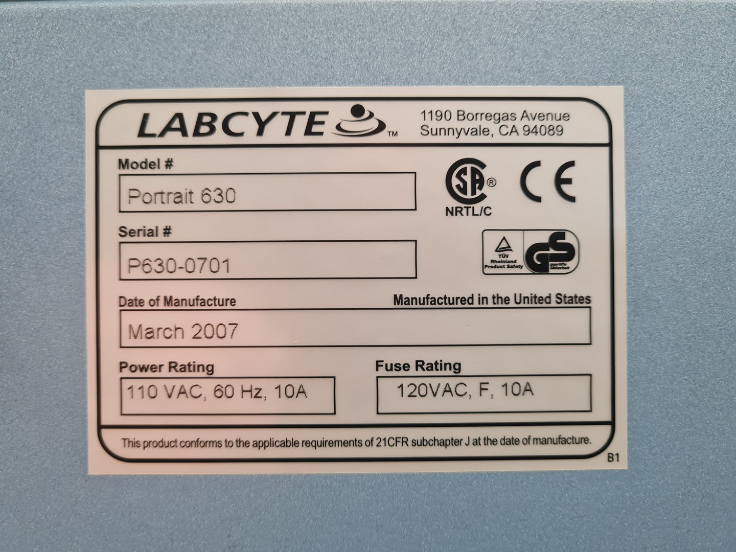 Image of Labcyte Portrait 630 Reagent Multi-Spotter