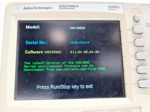Thumbnail image of Agilent Keysight DSO 1002A Oscilloscope 2GSa/s  60Mhz Lab