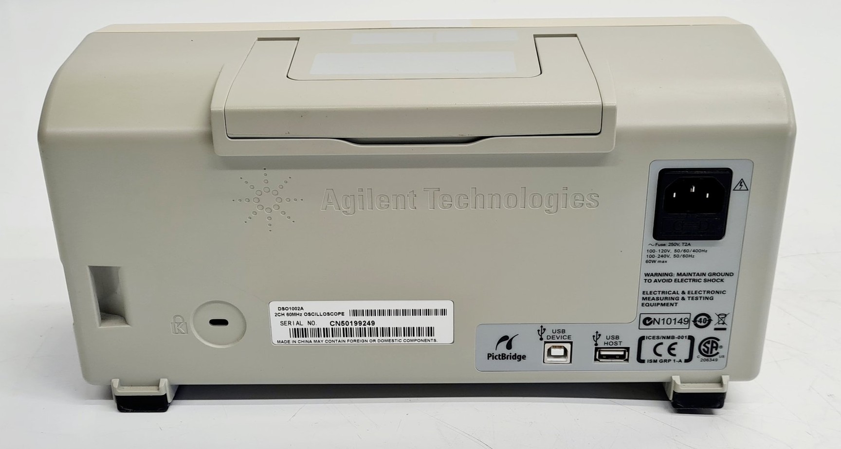 Image of Agilent Keysight DSO 1002A Oscilloscope 2GSa/s  60Mhz Lab