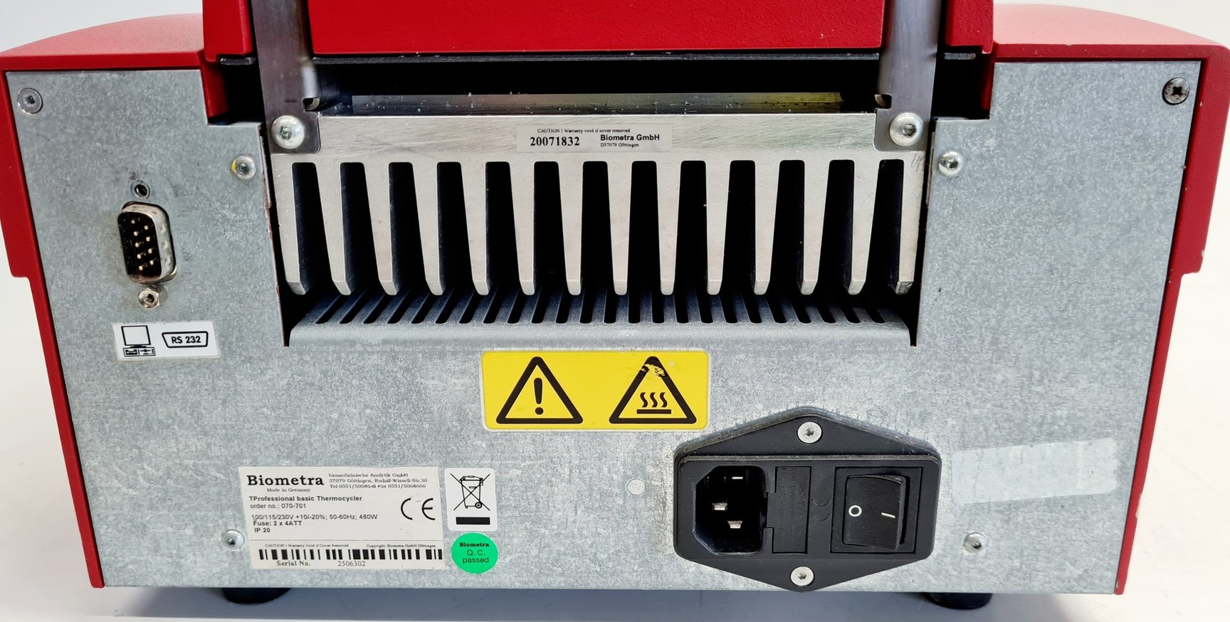 Image of Biometra TProfessional basic Gradient Thermocycler