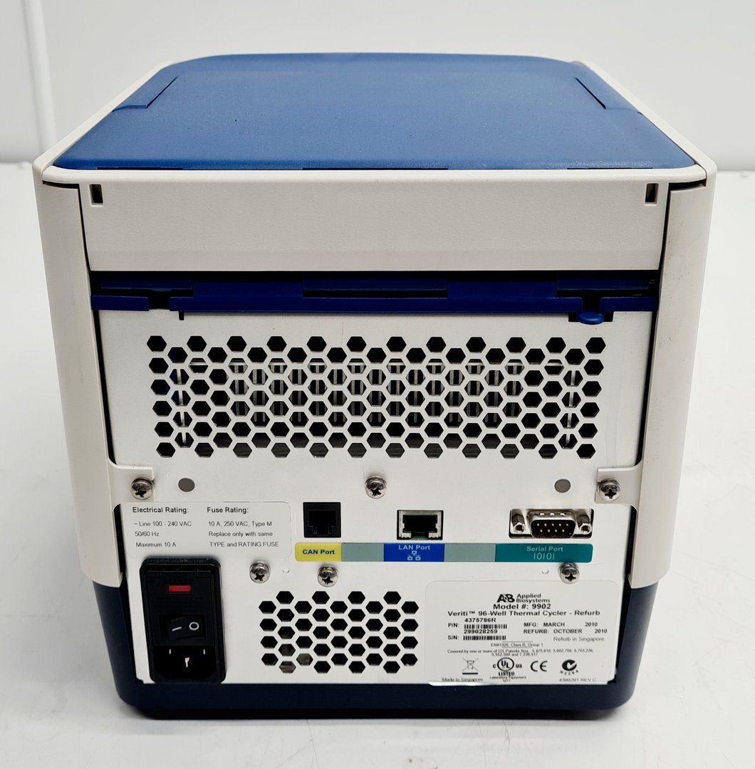 Image of Applied Biosystems Veriti 96 Well Thermal Cycler PCR/DNA Lab