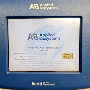 Thumbnail image of Applied Biosystems Veriti 96 Well Thermal Cycler Lab