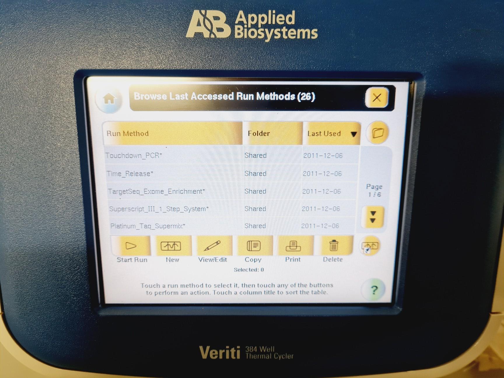 Image of Applied Biosystems 9903 Thermal Cycler Veriti 384 Well Lab