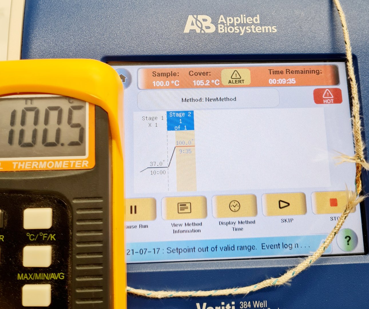 Image of Applied Biosystems 9903 Thermal Cycler Veriti 384 Well Lab