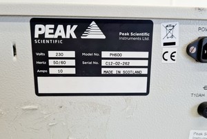 Thumbnail image of PEAK Scientific PH600 Precision Hydrogen Generator Lab