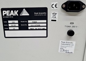 Thumbnail image of PEAK Scientific Hydrogen Generator PH600 