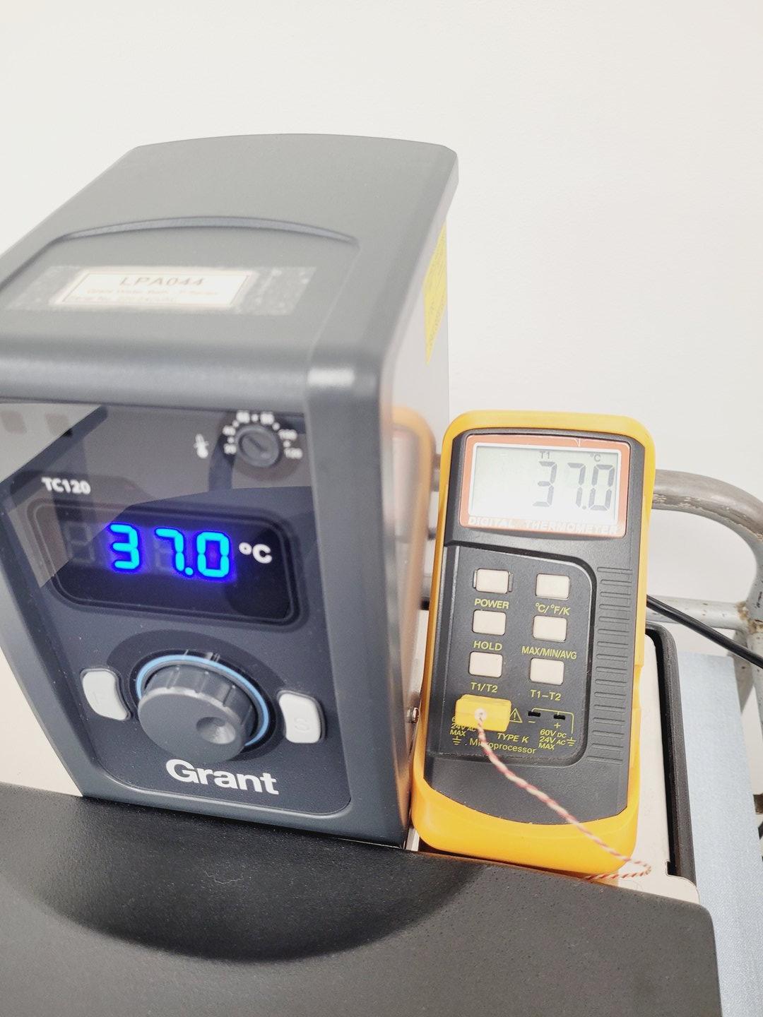 Image of Grant TC120 P12 Optima Immersion Thermostat Laboratory Water Bath lab