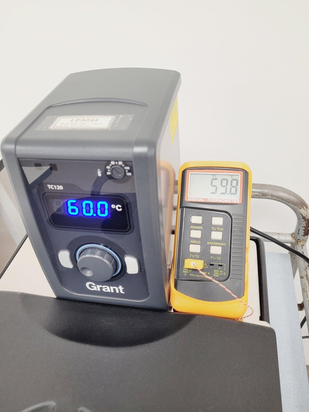 Image of Grant TC120 P12 Optima Immersion Thermostat Laboratory Water Bath lab