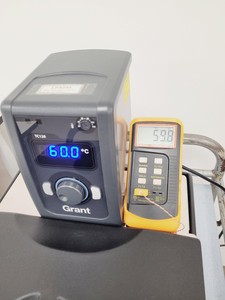 Thumbnail image of Grant TC120 P12 Optima Immersion Thermostat Laboratory Water Bath lab