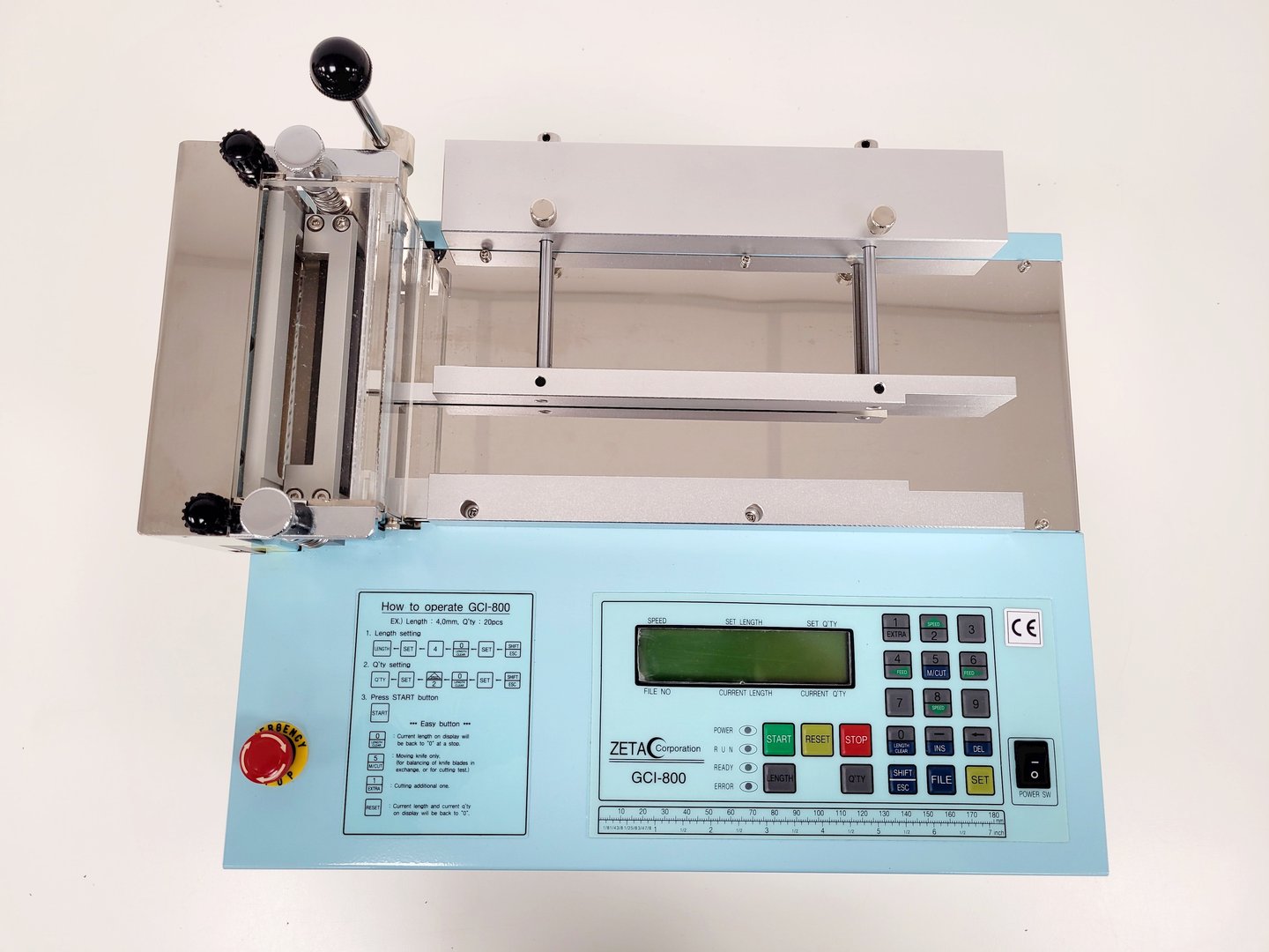 Image of Zeta Programable Guillotine Cutter GCI-800 Lab