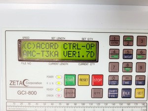 Thumbnail image of Zeta Programable Guillotine Cutter GCI-800 Lab