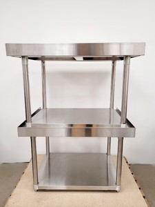 Thumbnail image of 2 x Commercial Stainless Steel Work Tables Lab