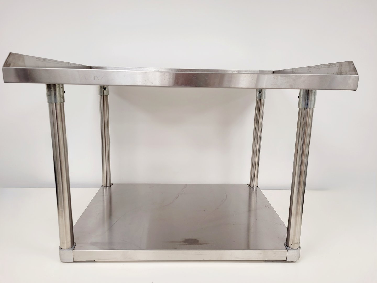 Image of 2 x Commercial Stainless Steel Work Tables Lab