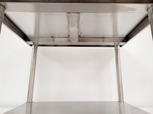 Thumbnail image of 2 x Commercial Stainless Steel Work Tables Lab