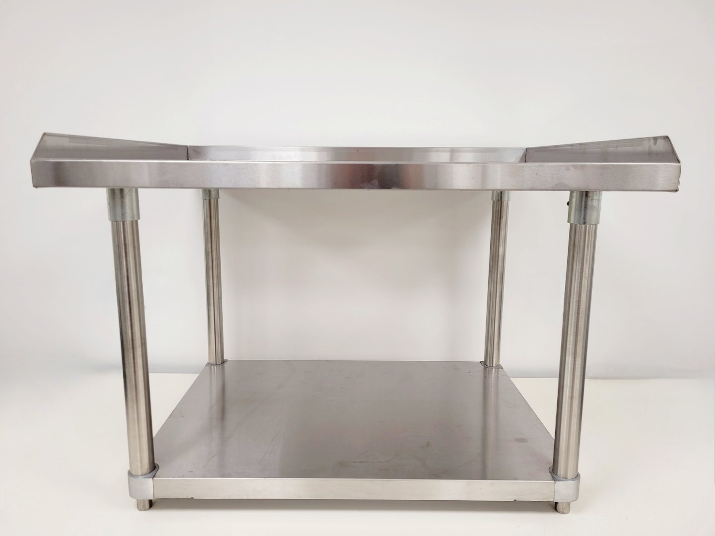 Image of 2 x Commercial Stainless Steel Work Tables Lab