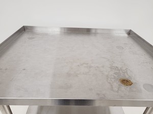 Thumbnail image of 2 x Commercial Stainless Steel Work Tables Lab