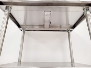 Thumbnail image of 2 x Commercial Stainless Steel Work Tables Lab