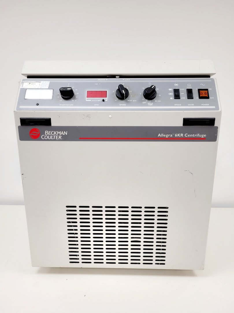 Image of Beckman Coulter Allegra-6KR Benchtop Centrifuge with Rotor Lab Spares/Repairs