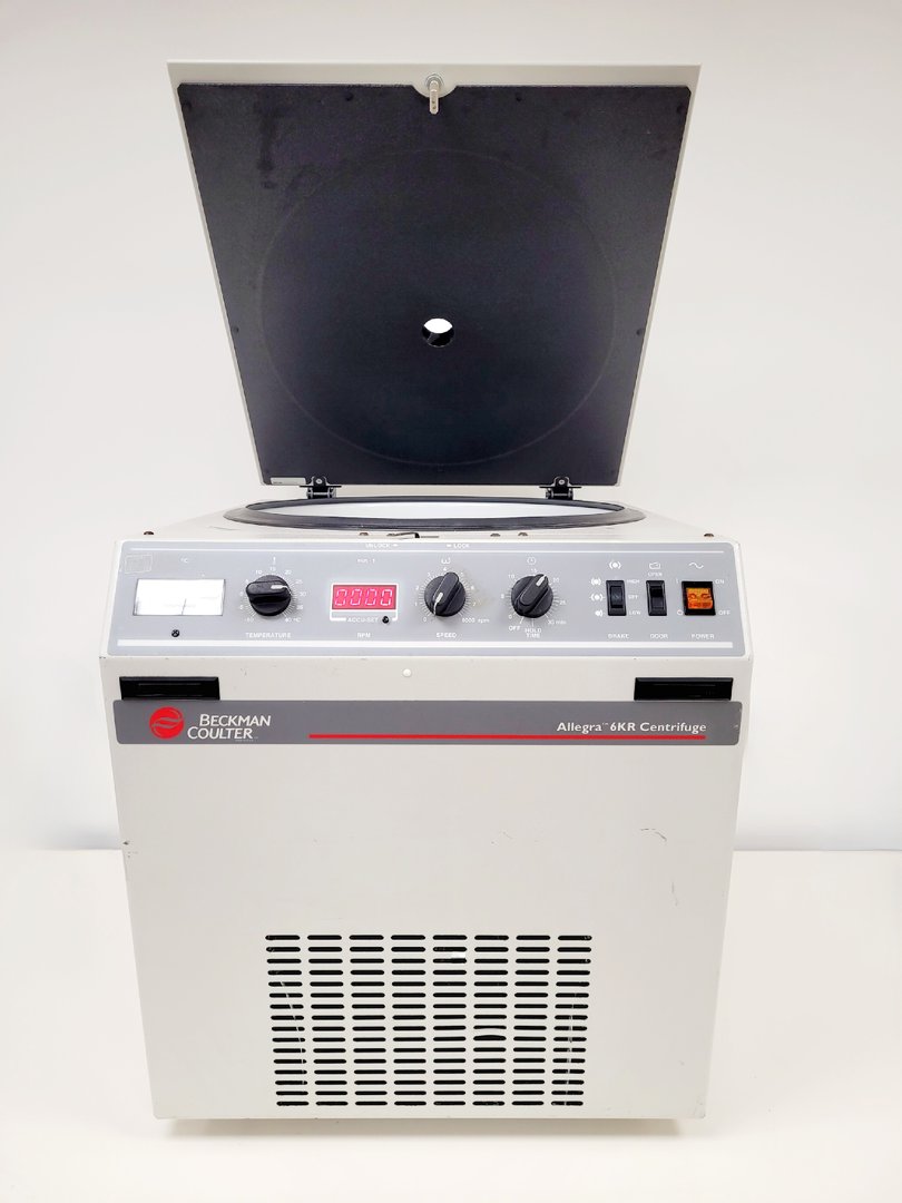 Image of Beckman Coulter Allegra-6KR Benchtop Centrifuge with Rotor Lab Spares/Repairs