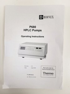 Thumbnail image of Dionex IC Ion Chromatography System - RF2000, P680, UCI-50, SOR-100 Lab