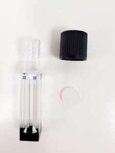 Thumbnail image of Hellma Analytics Precision Cell Cuvette 117.196F-QS 10x4 Lab