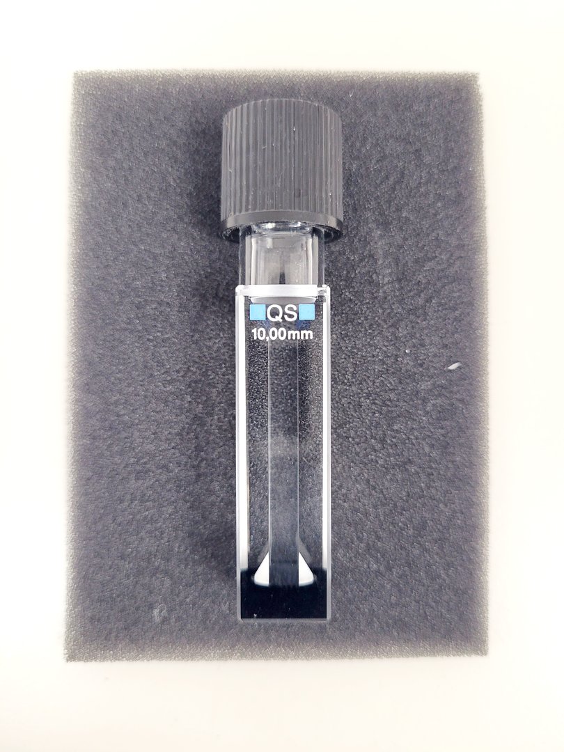 Image of Hellma Analytics 117.196F-QS 10x4mm Precision Cell Cuvette Lab