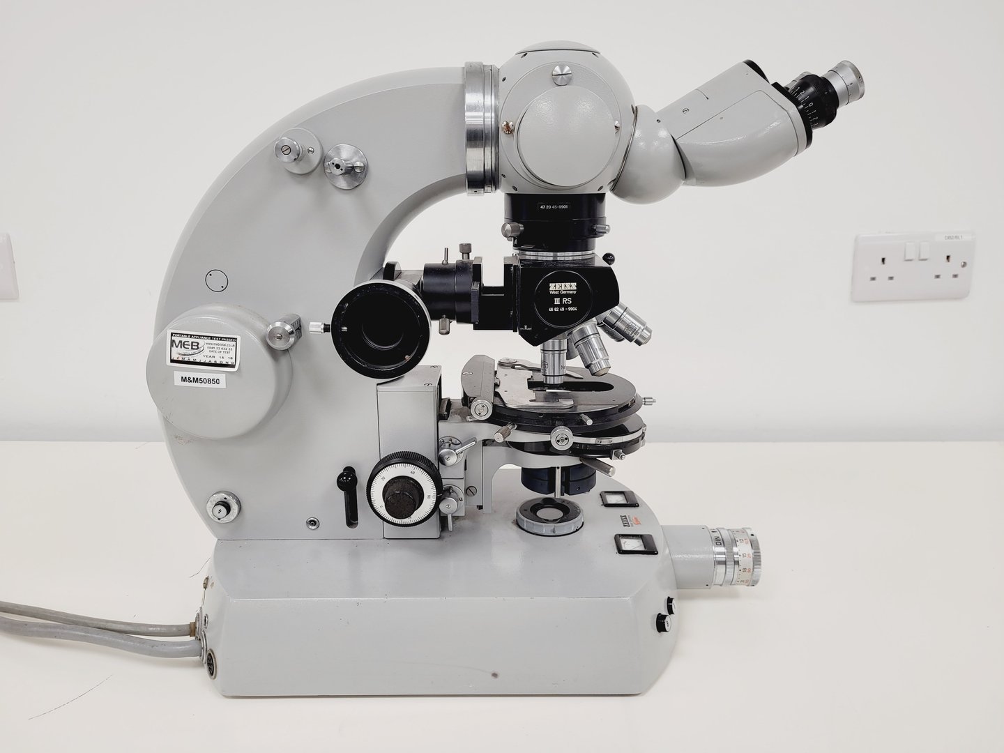 Image of Carl Zeiss 47 30 12 - 9901 Stereo Microscope System Lab