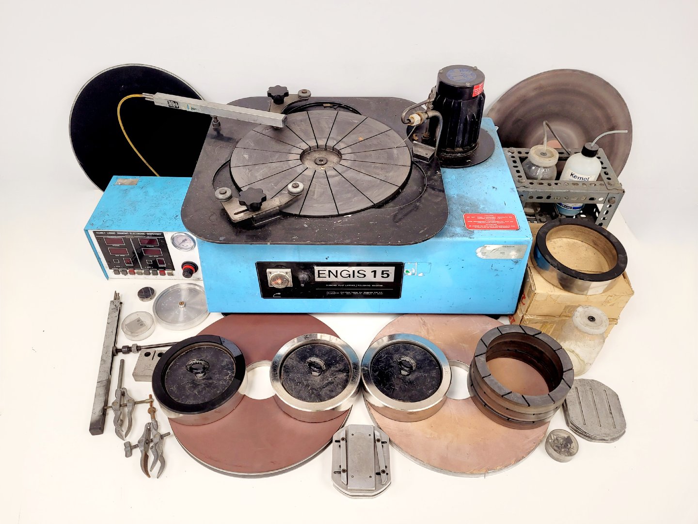 Image of Engis 15 Precision Lapping Machine System, Hyprez Dispenser & Parts