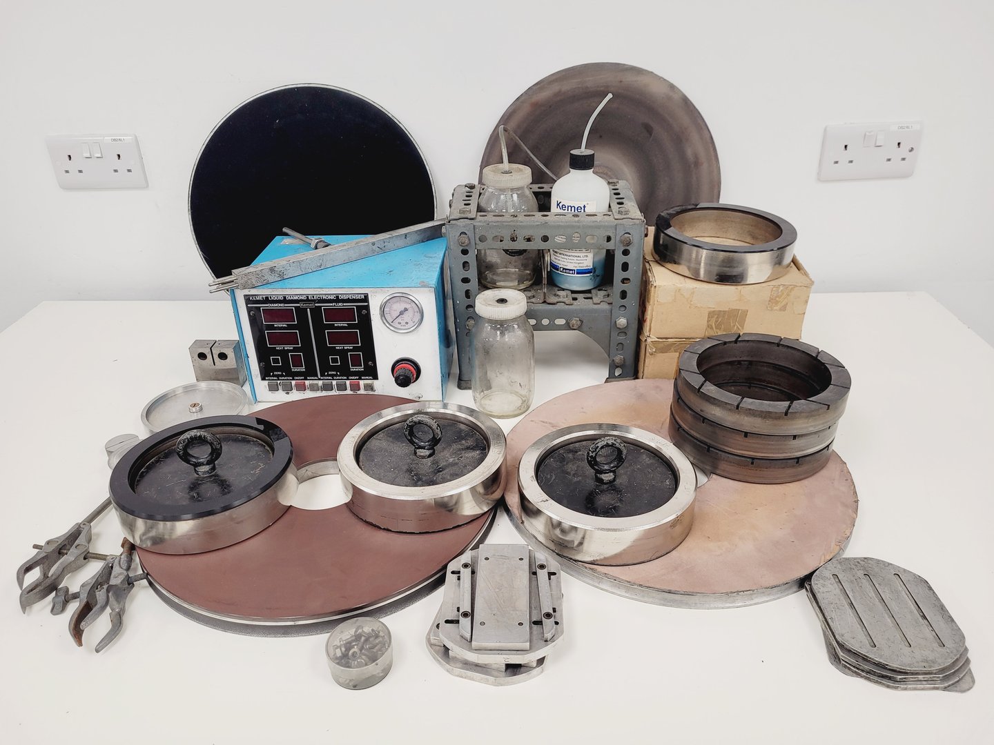 Image of Engis 15 Precision Lapping Machine System, Hyprez Dispenser & Parts