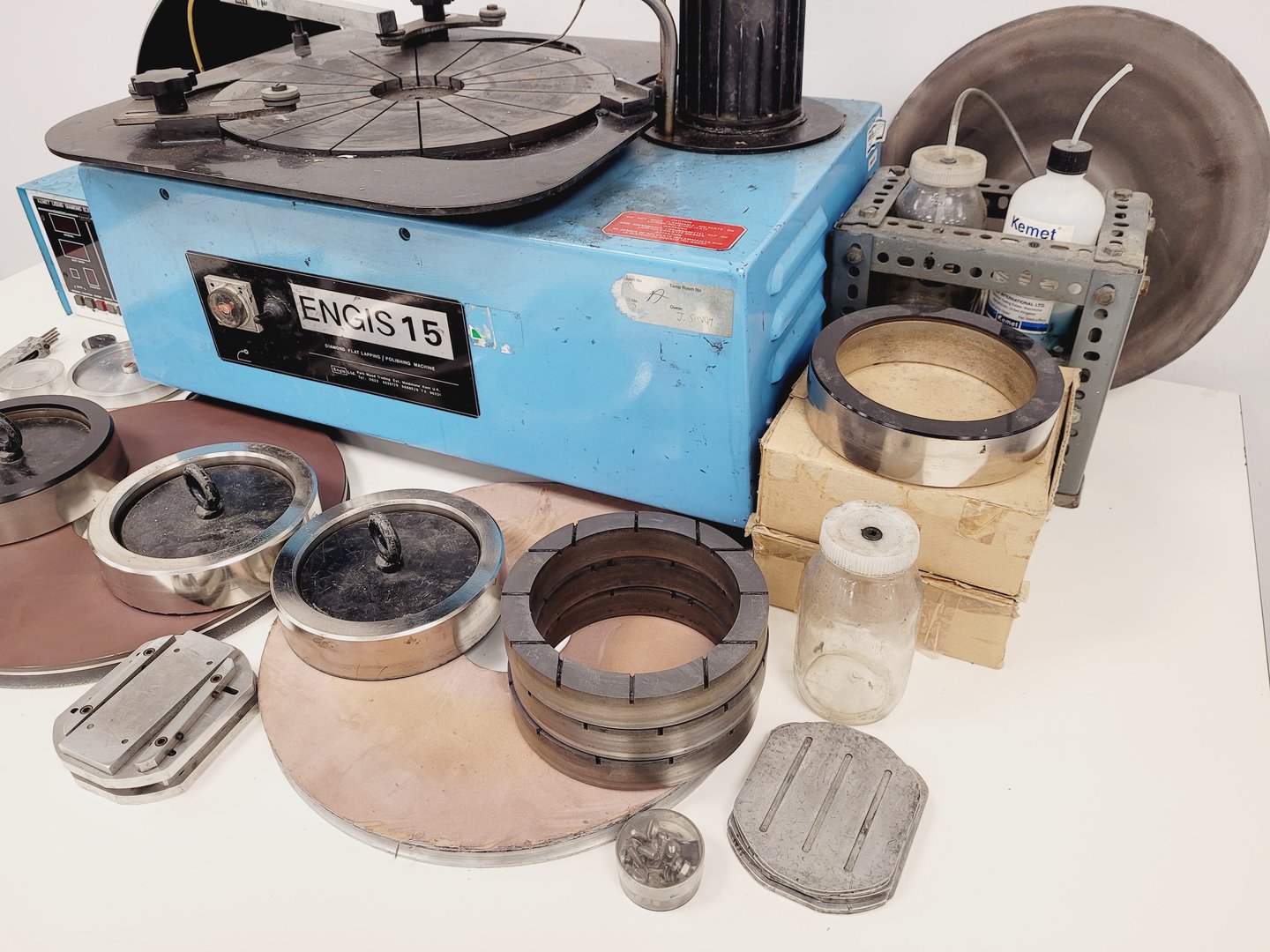 Image of Engis 15 Precision Lapping Machine System, Hyprez Dispenser & Parts