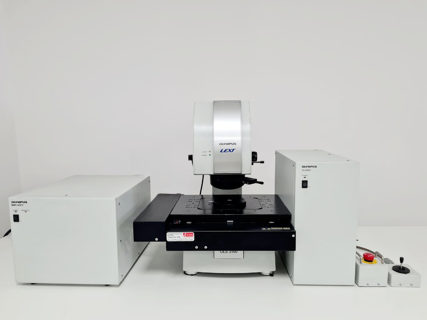 Image of Olympus Lext OLS3100 Confocal Microscope  w/ MM6-ASPS Controller & OLS3000 PSU